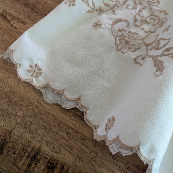 VINTAGE TABLECLOTH swing top 1970's upcycled M - Picture 12 of 12